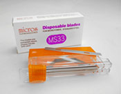 Micros disposable microtome blades - MS33