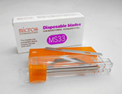 Micros disposable microtome blades - MS33